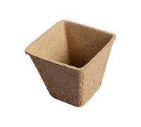 Peat Pots for Seedlings, Small Flower Germination Starter Pots, Outdoor Nursery Tray, Eco-Friendly Planting (Pack of 12) for Tomato, Vegetable, Herb, Yard, Lawn, Garden Use