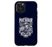 Peat Seeker Man with Flat Cap and Whisky Case for iPhone 11 Pro