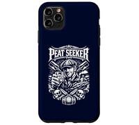 Peat Seeker Man with Flat Cap and Whisky Case for iPhone 11 Pro Max
