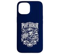 Peat Seeker Man with Flat Cap and Whisky Case for iPhone 15