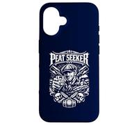 Peat Seeker Man with Flat Cap and Whisky Case for iPhone 16