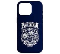 Peat Seeker Man with Flat Cap and Whisky Case for iPhone 16 Pro