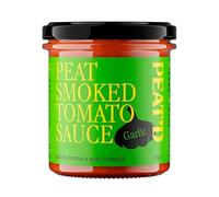 PEAT'D Garlic Pack of 4 Jars - Peat Smoked Tomato Pasta Sauce - Richer, Deeper & More Complex. Award winning sauces, handsmoked in Scotland