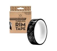 Peaty’s Holeshot Tubeless Rim Tape - 10m, High-Strength Adhesive, Puncture Resistant, Air-Tight Seal, Semi-Transparent for MTB, Road, Gravel Bikes - Easy Tubeless Setup, High Tensile Strength - 27mm