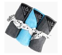 Peaty's Bamboo Bike Cleaning Cloth, Eco friendly No Microfibre Plastics, Large Super Soft Premium, Durable Highly absorbent, Hypo-allergenic & Antibacterial, Road & Mountain Bike - 3 Pack 30x30cm