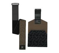 Peaty's Holdfast Trail Tool Wrap - Super Secure, No Slip or Rattle, Modular Design, Waterproof, Storage Frame Bag with Zip Pouch Pocket, Fits Anywhere, for MTB Road Gravel Ebike Mountain Bike - Earth