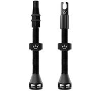 Peaty's Holeshot Fast Flow Tubeless Valves - Black, 60mm