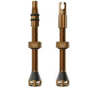 Peaty's Holeshot Fast Flow Tubeless Valves - Bourbon Bronze, 60mm