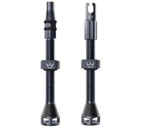Peaty's Holeshot Fast Flow Tubeless Valves - Slate Grey, 60mm