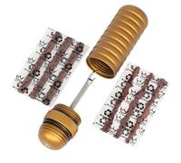 Peaty's Tubeless Bike Tyre Puncture Repair Plugger Kit - For MTB, Road & XC Bicycle Tyres - Unique Single-Sided Fork, For Rapid Puncture Repair To Fix Punctures Fast - 3x 3mm & 1.5mm Plugs - Bourbon