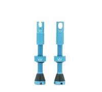 Chris King Peaty´s Tubeless Valves Blue 80 mm