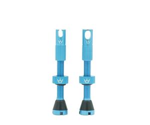 Peaty's MK2 Chris King 80mm Tubeless Valves - Turquoise