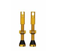 Chris King Peaty´s Valves Orange 80 mm 80 mm Gold