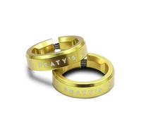 Peatys Products Peaty's Monarch Grip Lock Ring Collar Upgrade - Gold One Size