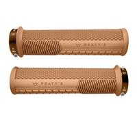 Peaty's Monarch Grips - Gum/Knurl/Thick - Race Control, Durable, Ergonomic Finger Bars, Comfort Thumb Pad, All Day Riding, All Weather & Terrain, MTB Enduro Downhill Ebike Mountain Bike