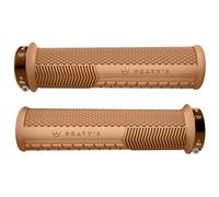 Peaty's Monarch Grips - Gum/Knurl/Thick - Race Control, Durable, Ergonomic Finger Bars, Comfort Thumb Pad, All Day Riding, All Weather & Terrain, MTB Enduro Downhill Ebike Mountain Bike