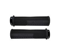 Peaty's Monarch Grips - Mushroom Texture Bike Grips, Ergonomic Handlebar Grip for Trail Comfort, Supportive Thumb Pad & Finger Bars, Durable BMX, Ebike & Mountain Bike Grip - Thick 32-34mm, Black
