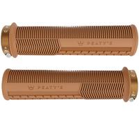Peatys Monarch Mushroom Lock On Handlebar Grips Gum