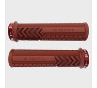 Peaty's Monarch Pro Knurl Grip - Brick Red / Thick