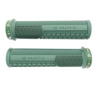 Peaty's Monarch Pro Knurl Grips - Mint, Thick