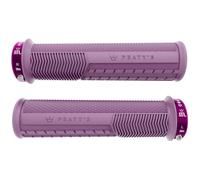 Peaty's Monarch Pro Knurl Grips - Plum, Thin