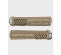 Peaty's Monarch Pro Mountain Bike Grips - Knurl Handle Grips for Precision Control, Dual Compound Design with Impact Dampening Core, BMX, Ebike & MTB Handlebar Grip - Thin 30-32mm, Sage