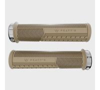 Peaty's Monarch Pro Mountain Bike Grips - Mushroom Texture Handle Grips for Trail Comfort, Dual Compound Design with Impact Dampening Core, BMX, Ebike & MTB Handlebar Grip - Thick 32-34mm, Sage