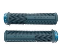Peaty's Monarch Pro Mushroom Grips - Storm Blue, Thin