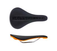 Peaty's Monarch Saddle - Mountain Bike Seat, 260mm Ti-MX Rail, Mango Orange