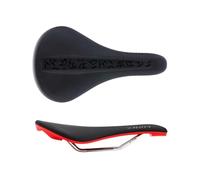 Peaty's Monarch Saddle - Mountain Bike Seat, 260mm, Ti-MX Rail, Red