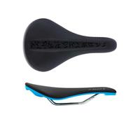 Peaty's Monarch Saddle - Mountain Bike Seat, 260mm, Ti-MX Rail, Turquoise