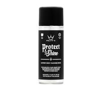 Peaty's Protect & Shine Bike Silicon Spray 400ml - Premium, Carbon Safe, Bicycle Bling In A Can, Reduce Mud Cling, Maintain Dropper Post Performance & Keep Suspension Plush, Road Gravel Mountain Bikes