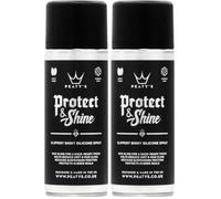 Peaty's Protect & Shine Silicone Spray - Road & Gravel Bikes, 400ml (Pack of 2)