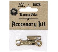 Peatys Products Tubeless Valve Accessory Kit - Brown Single