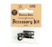 Peatys Products Tubeless Valve Accessory Kit - Black Single