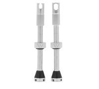Peaty's x Chris King Tubeless MK2 Valves - Silver / 60mm Valve
