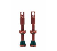 Peaty's x Chris King Tubeless MK2 Valves - Red (42 mm) Size: 42 m