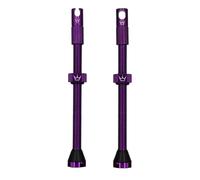 Chris King Peaty´s Tubeless Valves Purple 80 mm