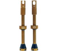 Peaty´s Tubeless Valves Brown 42 mm