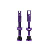 Peaty's x Chris King Tubeless MK2 Valves - Violet (80 mm) Size: 8