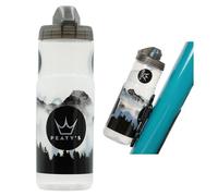 Peaty's x Fidlock Lockin Bottle Holder & Set - 600ml, Mountain Clear