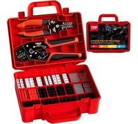 PEBA Crimping Tool and JST Connector Kit - 20 Types of 2.5 mm JST-XH Connectors & Crimp Pins, 2.5 mm JST-SM & JST-SYP Contacts and Housings, for DIY Electronics - Suitable for 0.03-0.5 mm² Wires