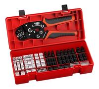 PEBA Crimping Tool and JST Connector Kit - 20 Types of 2.5 mm JST-XH Connectors & Crimp Pins, 2.5mm JST-SM Contacts and Housings, for DIY Electronics - Suitable for 0.03-0.5 mm² Wires