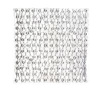 Pebble Design Square Bath Mat, Clear