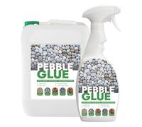 Pebble Glue 1L & 5L Bottle - Resin Binder For Decorative Garden Stones, Gravel, Mulch, Bark, Slate Chippings And Aggregates