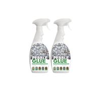 Pebble Glue 1L Bottle X2 - Resin Binder For Decorative Garden Stones, Gravel, Mulch, Bark, Slate Chippings And Aggregates