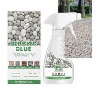 Pebble Glue,Glue Binder,Resin Gravel Bin/der for Water-Based Stones,Bark,Patios & Garden Paths,Waterbased Bin/der for Pebbles & Stones on Borders,Gravel Gl/ue for Garden St/ones,Pe/bble Gl/ue Outdoor