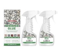 Pebble Glue, Resin Gravel Binder for Water-Based Stones, Bark, Gravel on Borders, Patios & Garden Weather-Resistant Mulch Glue, Last all Seasons, Waterproof, Ideal for Gardens & Landscaping (2 Pcs)