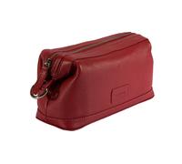 Pebble Grain Leather Wash Bag