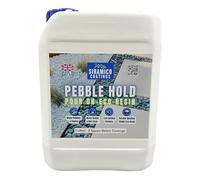 Pebble Hold Pour On ECO-Resin™ Glue Binder | 5 litres | Waterbased Binder for Pebbles & Stones on Borders, Patios & Garden Paths. Non Toxic & Pet Friendly